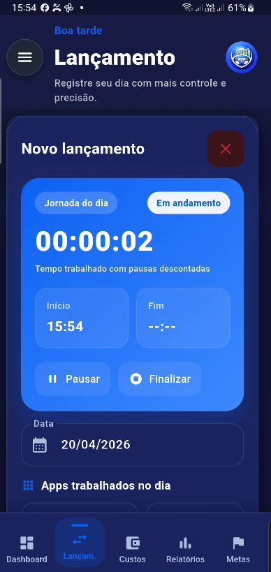 Tela do TasFlow 8